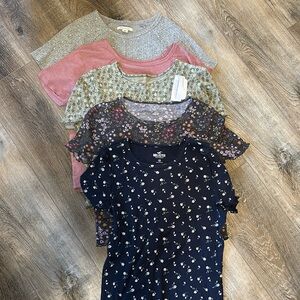 Lot of crop tops